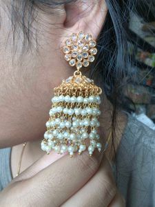 Earings and broach combo