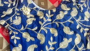 Lehenga Fabric Tata Silk  Crop Ki Length, 43