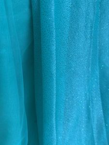 Net Saree With Golden Border