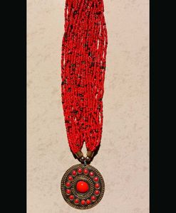 Beaded Pendant Necklaces