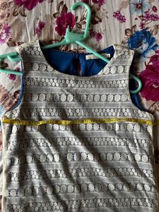 Allen Solly White Dress