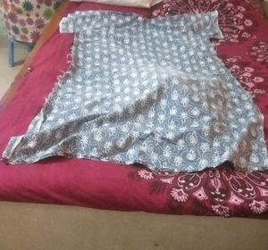 Patterned Gray Nighty