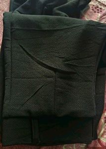 Wide Leg Black Trousers