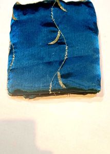 blue saree