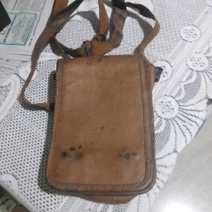 Pure leather Sling Bag For Men