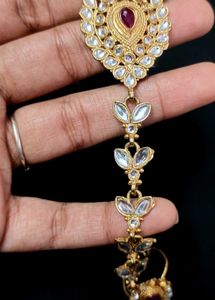 Elegant Hand Harness with Stones