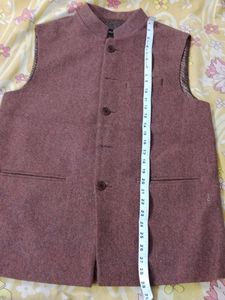 Men Half Jacket Woollen