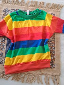 Multicolored Full sleeves Women Top