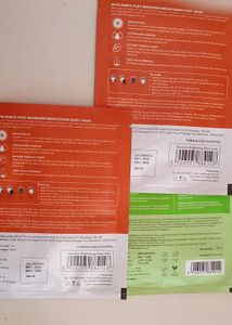 combo of 3 Sheet mask