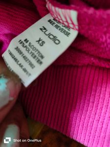 Pink Sweat Shirt For Women
