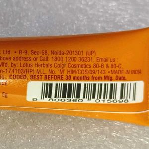Lotus Herbals Sunscreen