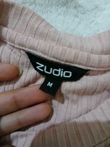 Peach Casual Top For Women