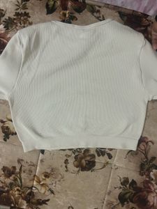 Set of 2 cropped Zara Knit Top