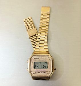 Casio A168 Watch Rose Gold unused