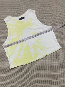 Bershka Tie-Dye Crop Top