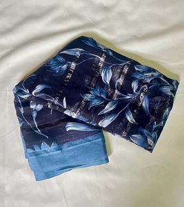 Floral Green, Blue And Sky Sarees Combo Offer 🫴🏻