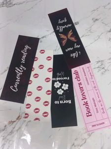 Bookish Bookmarks-set of 5