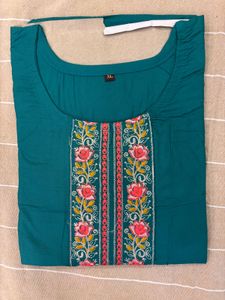 Elegant Embroidered Kurta