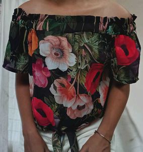 Floral Off-Shoulder Top
