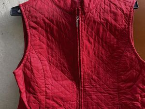Red Quilted Vest