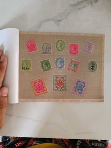 Rare Stamp Album Illustration By India Post