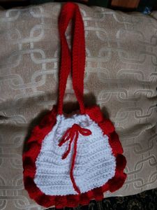 Crochete Hand Bag , Adustable , #new .