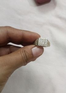Pure Silver Ring For Men