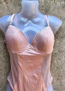 I. SEXY PEACH NET BODYSUIT