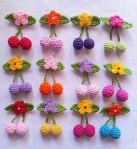 Colorful Flower Keychain