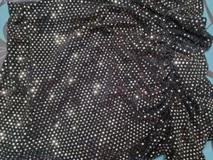 Zara Black Shimmery Skort