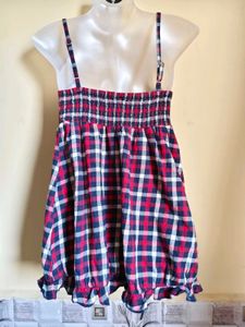 🎁Buy 2 Get 1 Free🎁 Plaid Cami Top Size S/M