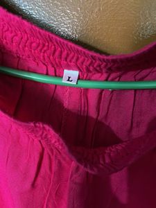 Pink Palazzo Pants