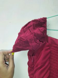 Maroon Bodycon