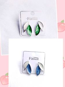 Leaf ,petal Korean Earrings,New trending earrings