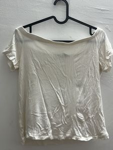 Off shoulder White Top