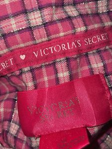 Victoria&#39;s Secret Cotton Sleep Shirt Pink Sparkle