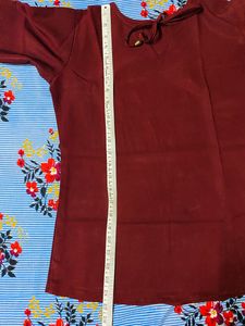 Maroon Top