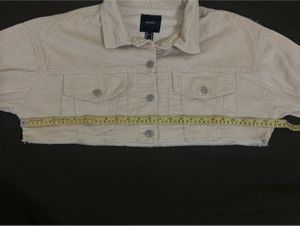 Cropped Corduroy Jacket