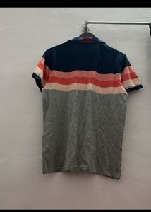 Striped Polo T-Shirt
