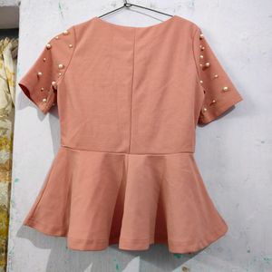 Last Price Harpa Peplum Top