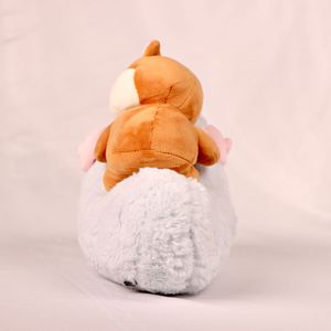 “Fluffy Pals: Deer &amp; Sheep Duo”