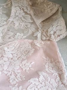 Peach Net Top 32 Bust