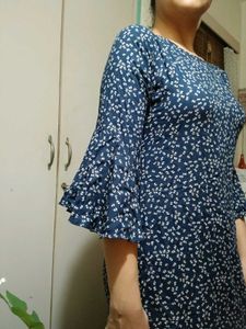 Bell Sleeves Kurti Long