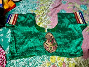 Rose Colour Saree