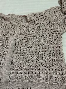 Crochet Knit Cardigan