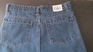 Zara Wide Leg High Waist Jeans