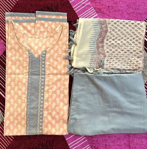 Pure Cotton Kurta Set