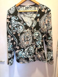 Beautiful Imported Wrap Top