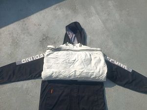 Stylish White Leather Jacket