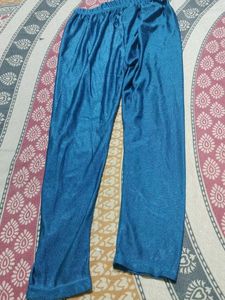 Teal Embellished Kurta Set